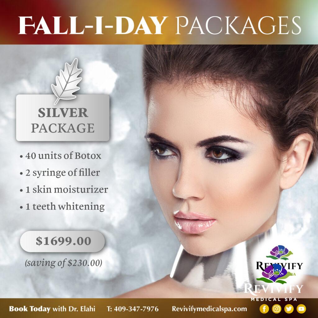 FALL-I-DAY Medical Spa November Specials Silver
